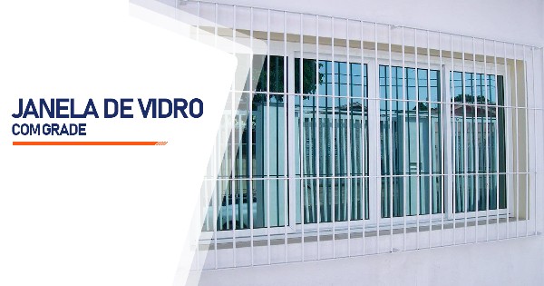 Janela De Vidro Com Grade Ribeirão Preto