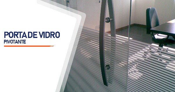 Porta Pivotante De Vidro Ribeirão Preto