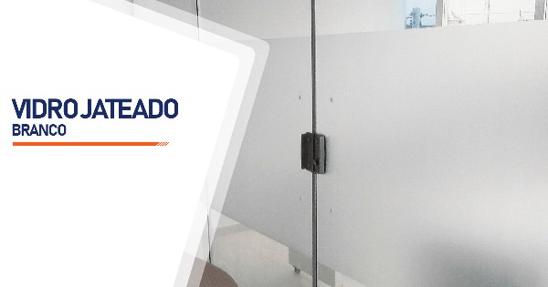 Vidro Jateado Branco Ribeirão Preto